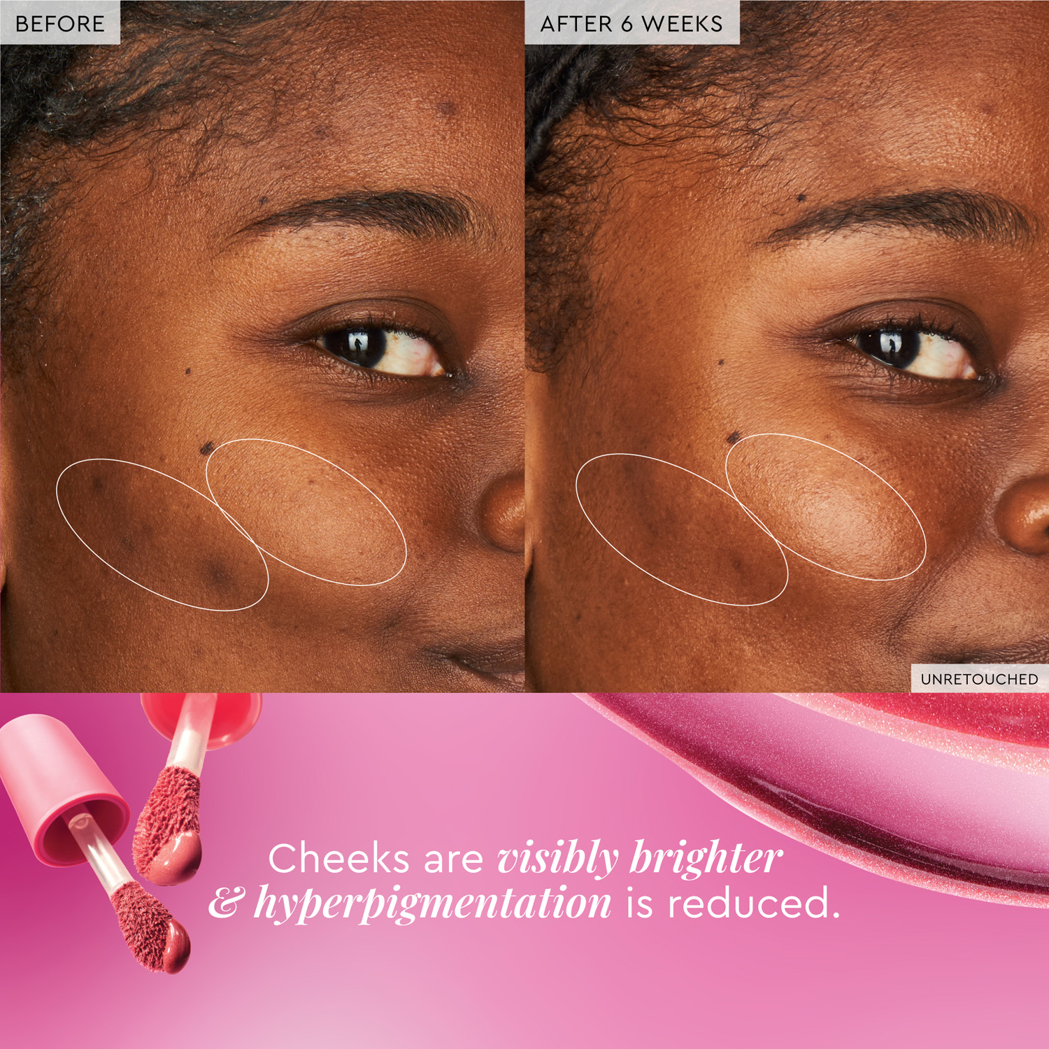 WATERMELON GLOW NIACINAMIDE DEWY FLUSH BRIGHTENING SERUM BLUSH (SUERO CON COLOR PARA MEJILLAS)